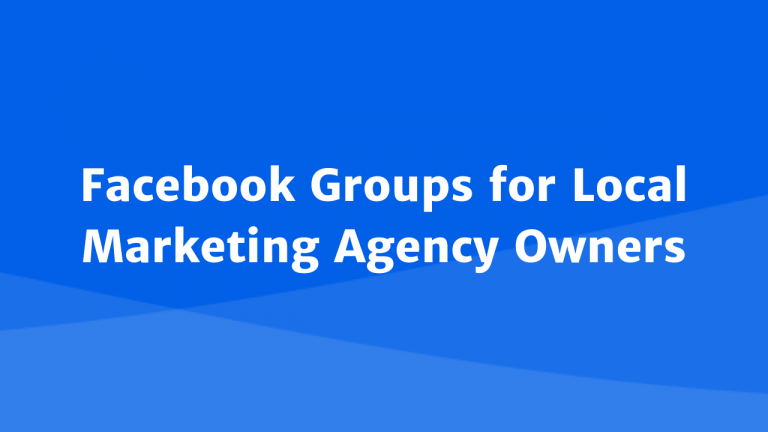 Facebook Group for Local Marketing Agency Owners
