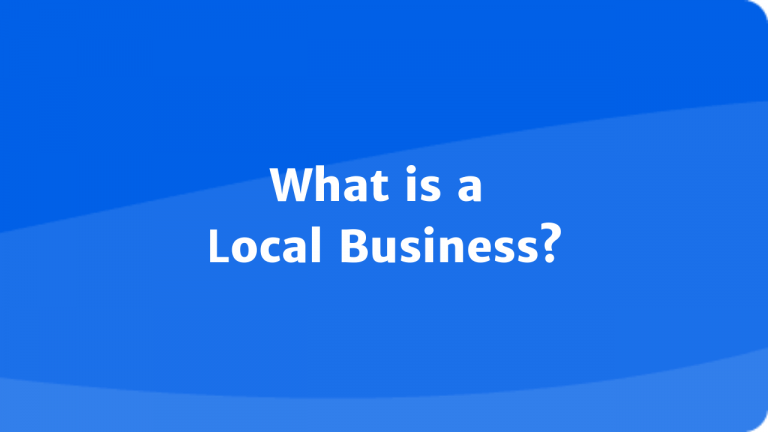 What is a local business
