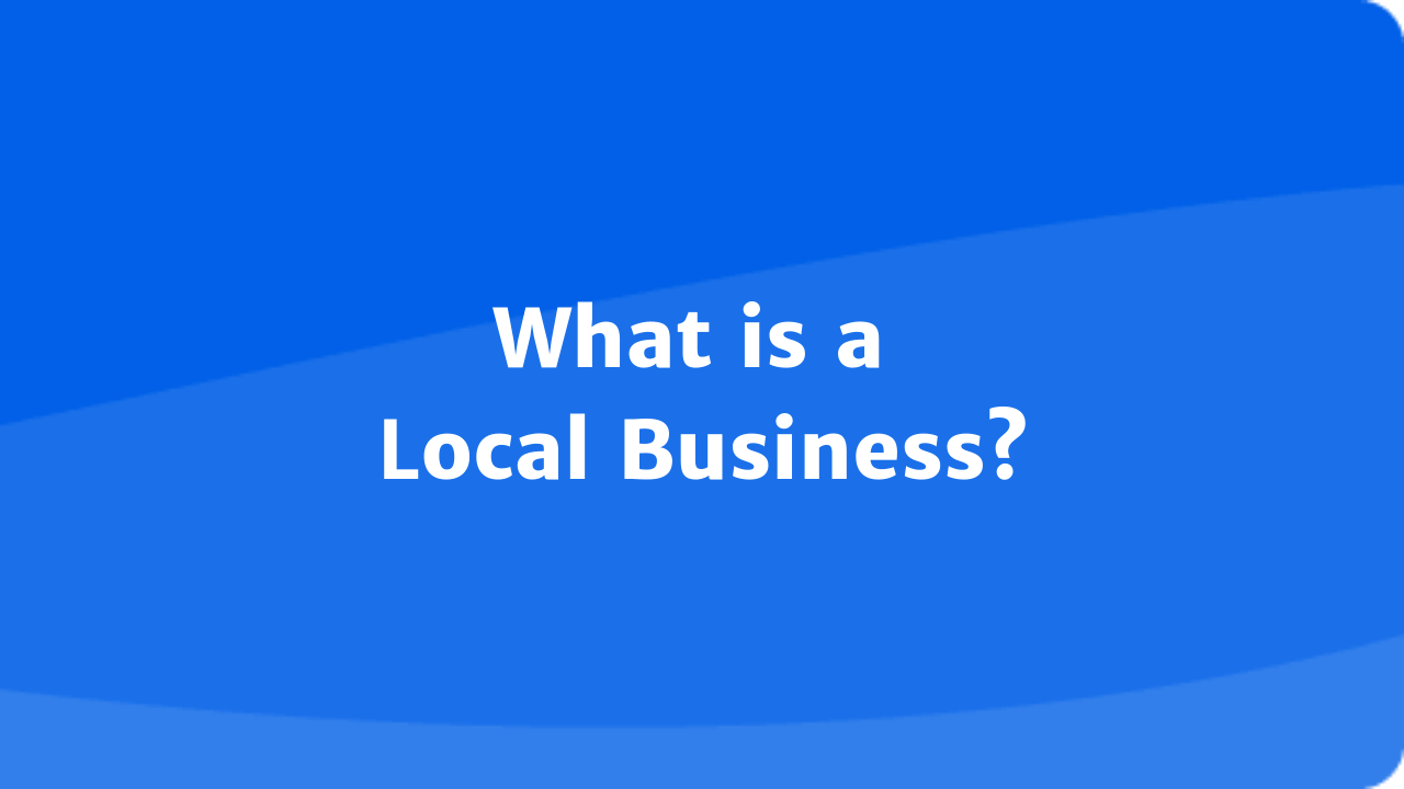 what is a local business plan