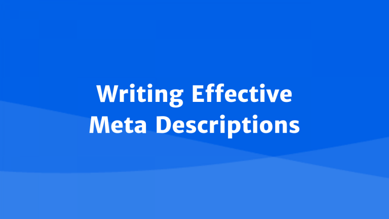 Writing meta descriptions for local businesses